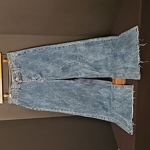 Peaofblrd Wide Leg Highrise Jeans